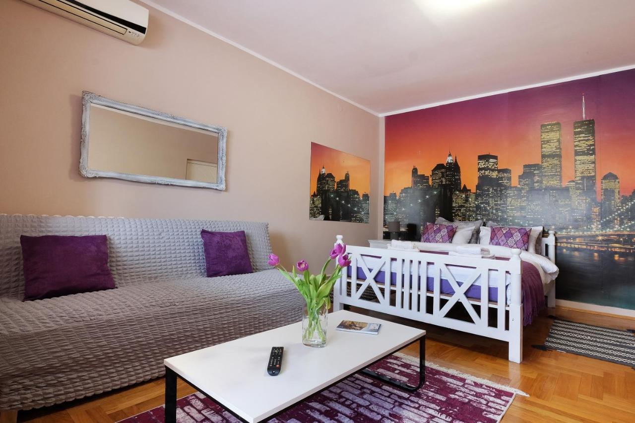 Sava Square Apartment Belgrado Exterior foto