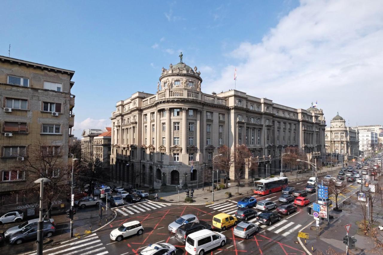 Sava Square Apartment Belgrado Exterior foto