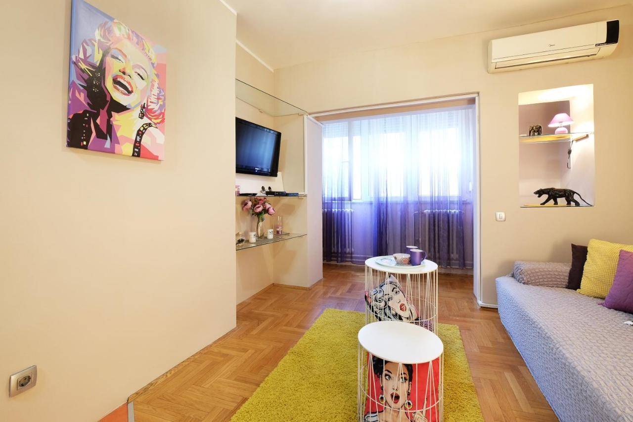 Sava Square Apartment Belgrado Exterior foto